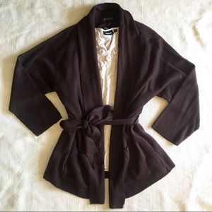 NWT ✨ Moonlight Bay Brown Belted Cardigan